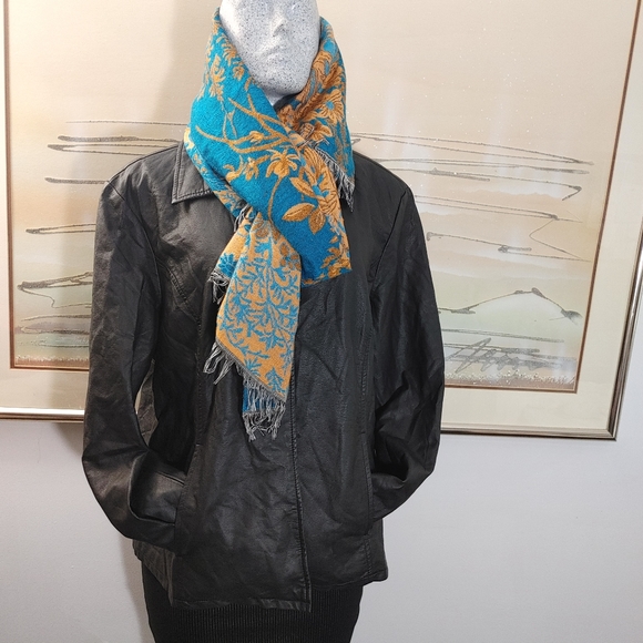 Liz Claiborne Petite Faux Leather Jacket Size PXL - Picture 1 of 10